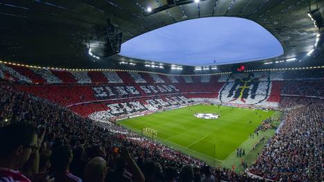 Blick in die Allianz Arena, Heimstadion des FC Bayern München und Spielort des Audi Cup