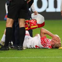 Xaver Schlager wird die Europameisterschaft aufgrund eines Kreuzbandrisses verpassen. Der Österreichische Nationalspieler verletzte sich gegen Hoffenheim ohne Fremdeinwirkung.
