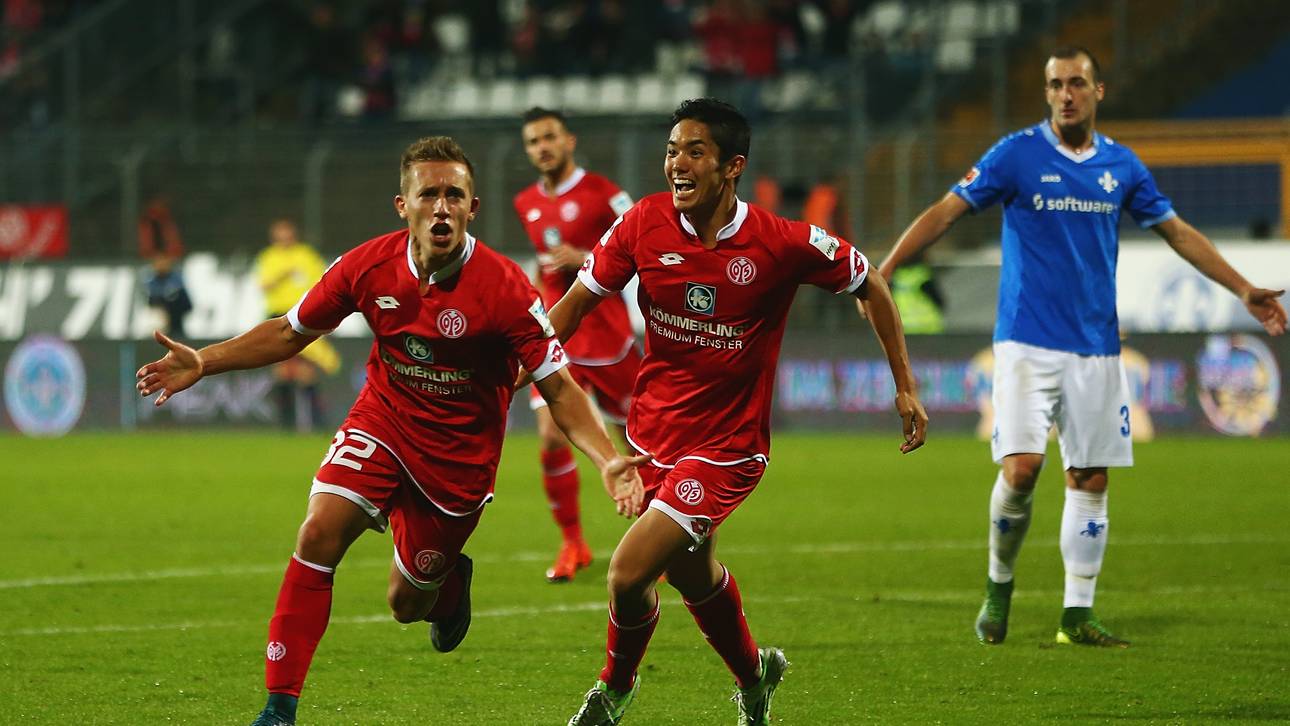 Mainz gewinnt verrücktes Rhein-Main-Derby