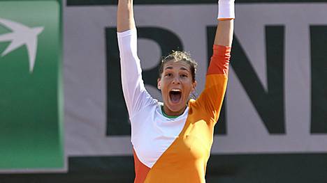 Andrea Petkovic kam 2014 bis ins Halbfinale der French Open