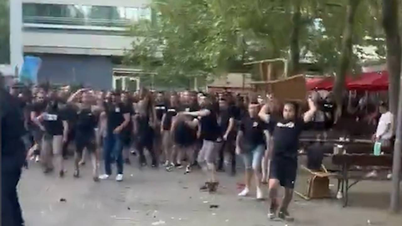Brutale Fan-Randale vor Finale
