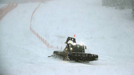Zu viel Schnee hat das Rennen in Garmisch unmöglich gemacht