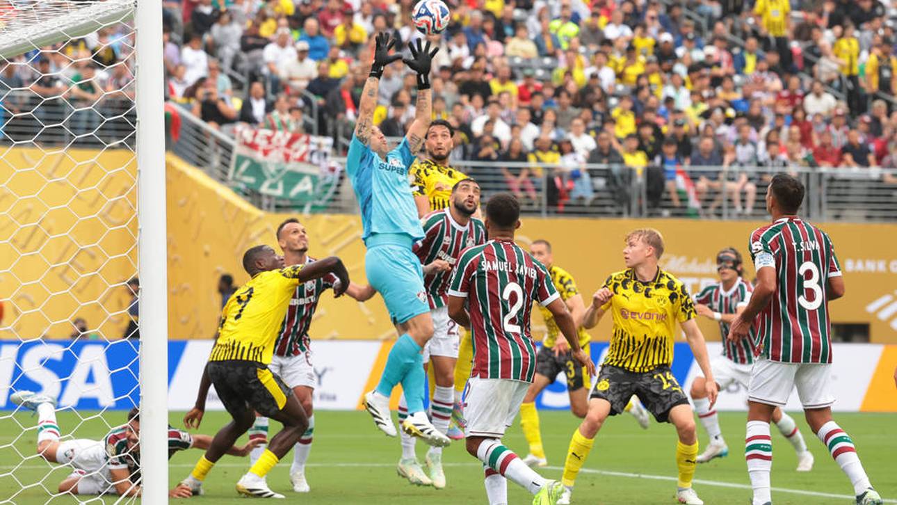 Der BVB bestritt seinen Auftakt bei der Klub-WM gegen Fluminense