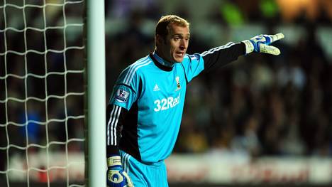 SWANSEA, WALES - NOVEMBER 28:  Swansea keeper Gerhard Tremmel in action during the Barclays Premier League match between Swansea City and West Bromwich Albion at Liberty Stadium on November 28, 2012 in Swansea, Wales.  (Photo by Stu Forster/Getty Images)