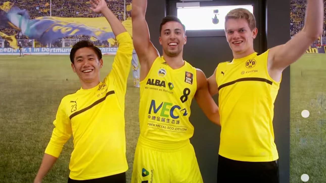 BVB-Stars im Duell mit ALBA-Profi