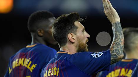 Der neue Vertrag von Lionel Messi beim FC Barcelona soll bis 2022 laufen