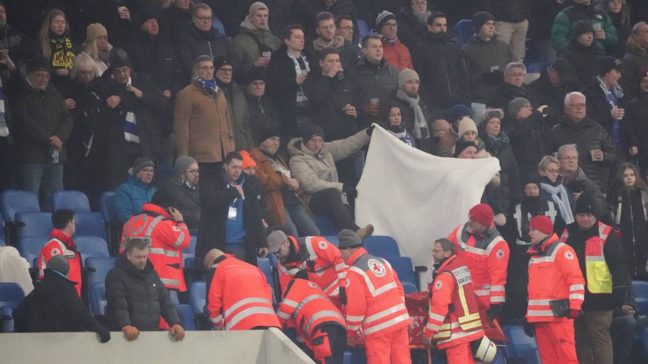 Medizinischer Notfall bei BVB-Partie