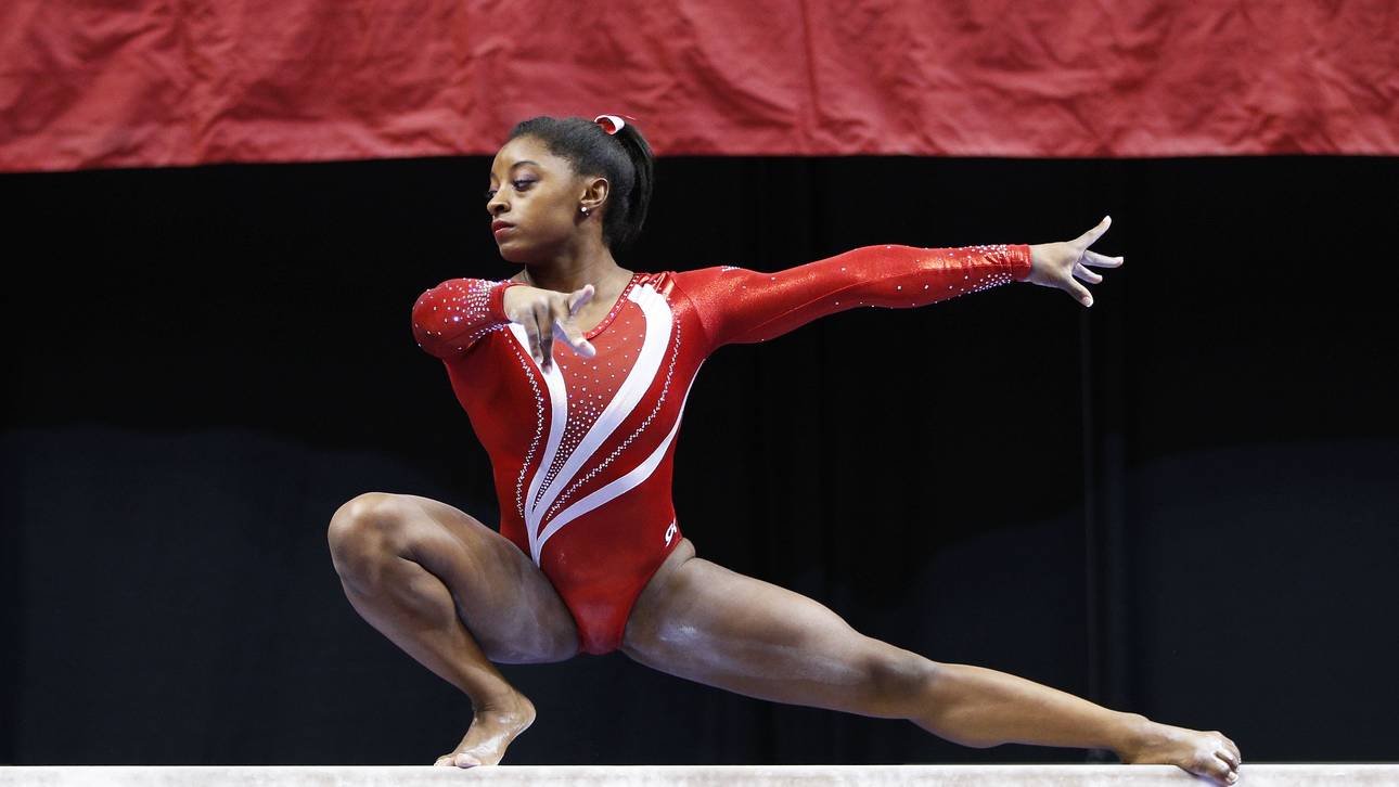 Rekordnote 9,9 für Turnerin Biles