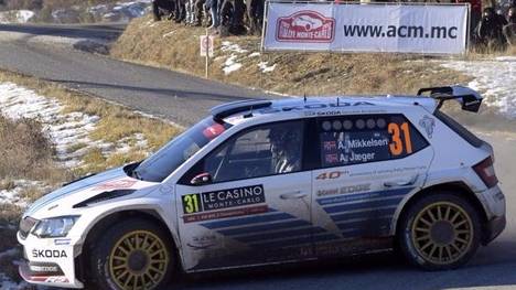 In Monte Carlo gewann Andreas Mikkelsen mit dem Skoda die WRC2-Klasse