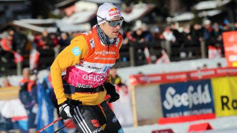 Vinzenz Geiger on the Podium
