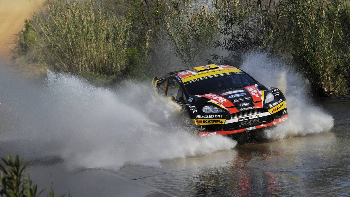 In Portugal (19. - 22. Mai) müssen sich die Rennfahrer wie Martin Prokop auch auf Wasserkontakt einstellen. Jari-Matti Latvala aus Finnland will sich erneut den Siegeschampagner gönnen