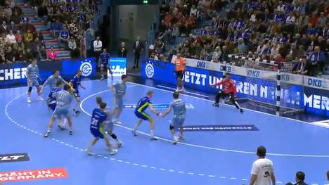 Die Highlights der Partie VfL Gummersbach - HC Erlangen aus der Handball-Bundesliga im Video.