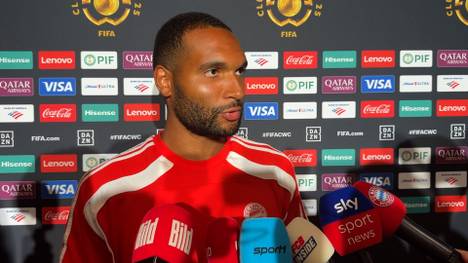 Nick Woltemade wird mit einem Wechsel zum FC Bayern in Verbindung gebracht. Im Interview sprechen Konrad Laimer und Jonathan Tah über den Stürmer.