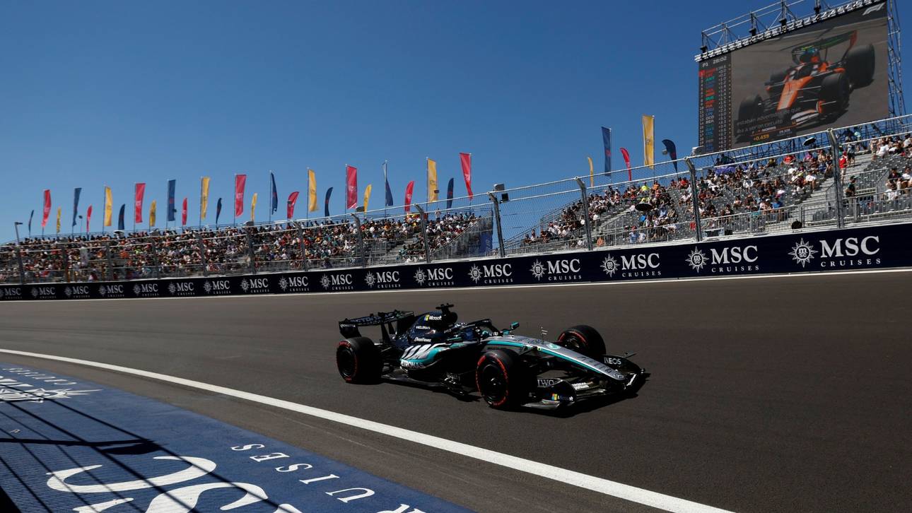 Russell glänzt nach Feuer-Unfall in F2