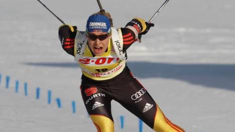 Biathlon-WM: Magdalena Neuner ist die erfolgreichste deutsche Teilnehmerin mit 12 Weltmeistertiteln