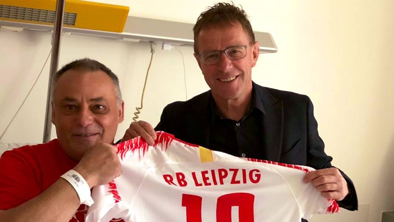 Rangnick besucht verletzten Fan