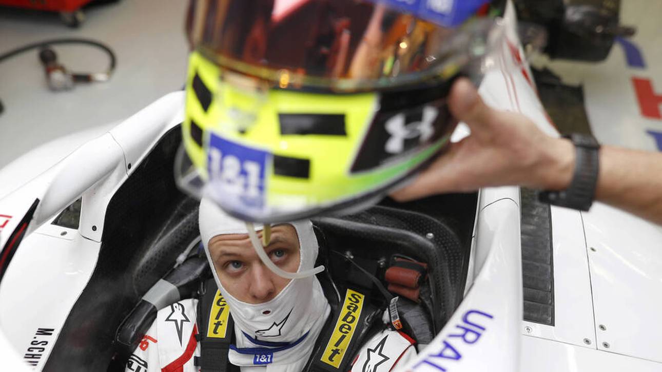 Mick Schumacher bei seinem F1-Debüt in Bahrain 