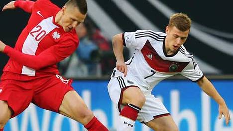 Max Meyer bestritt gegen Polen sein erstes und bislang einziges Länderspiel