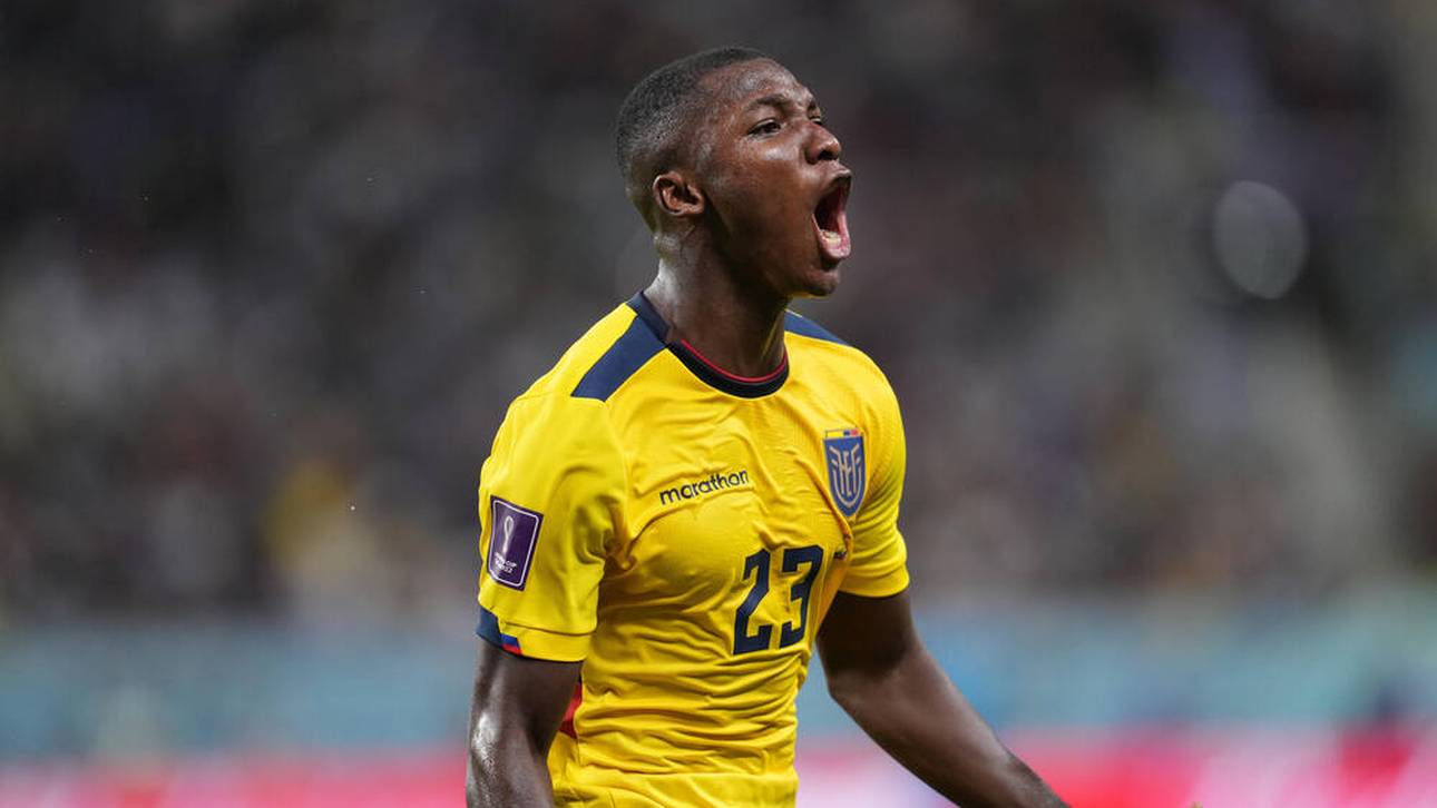 Moises Caicedo im Trikot von Equador