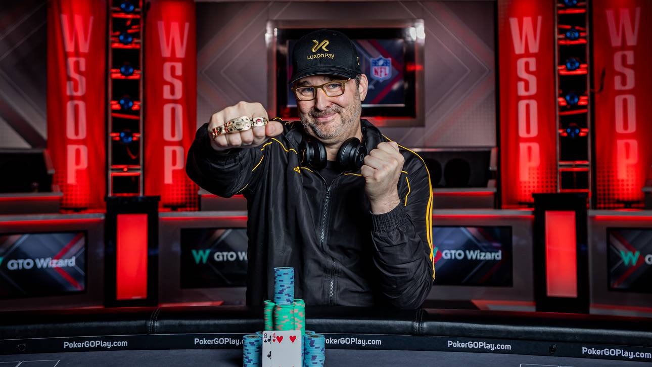 Phil Hellmuth gewinnt sein 17. Bracelet