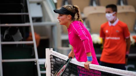 Katarina Zavatska hat ihr Erstrundenmatch bei den French Open auf dramatische Art und Weise verloren