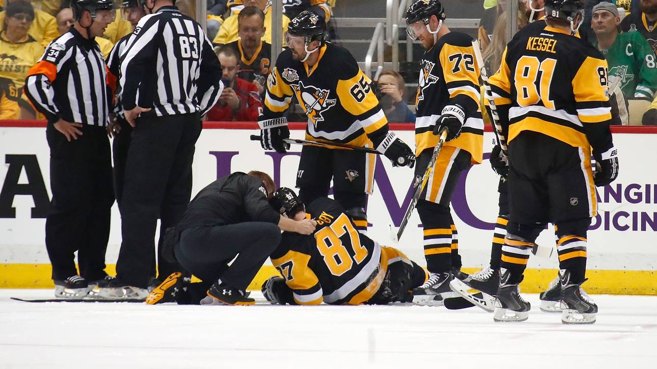 Dämpfer für Pens – Crosby verletzt