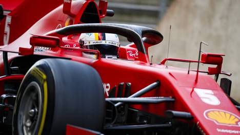Sebastian Vettel darf sich Hoffnungen machen, dass sein Ferrari in Spanien ein etwas besseres Bild abgibt