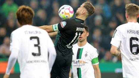 Die Borussia spielt 2:2 gegen Bremen