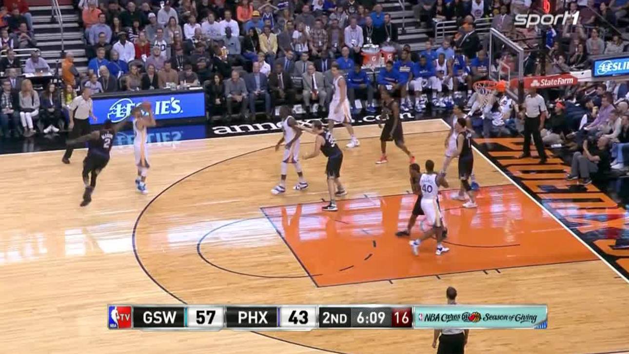 Curry lässt LeBron James hinter sich