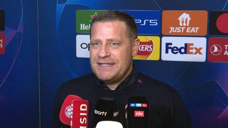Bayerns Sportvorstand Max Eberl spricht nach dem Champions League Viertelfinale gegen den FC Arsenal über die Leistung von einem Bayern-Star.