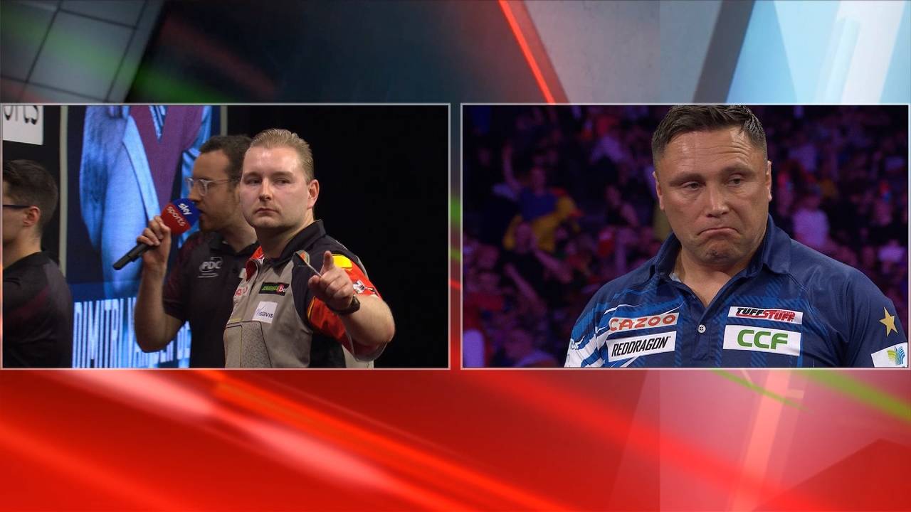 Darts Premier League: Dimitri van den Bergh gewinnt mit 6:5 gegen Gerwyn Price