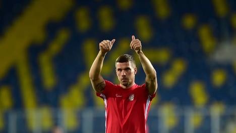 Lukas Podolski geht seit Anfang 2020 für  Antalyaspor auf Torjagd