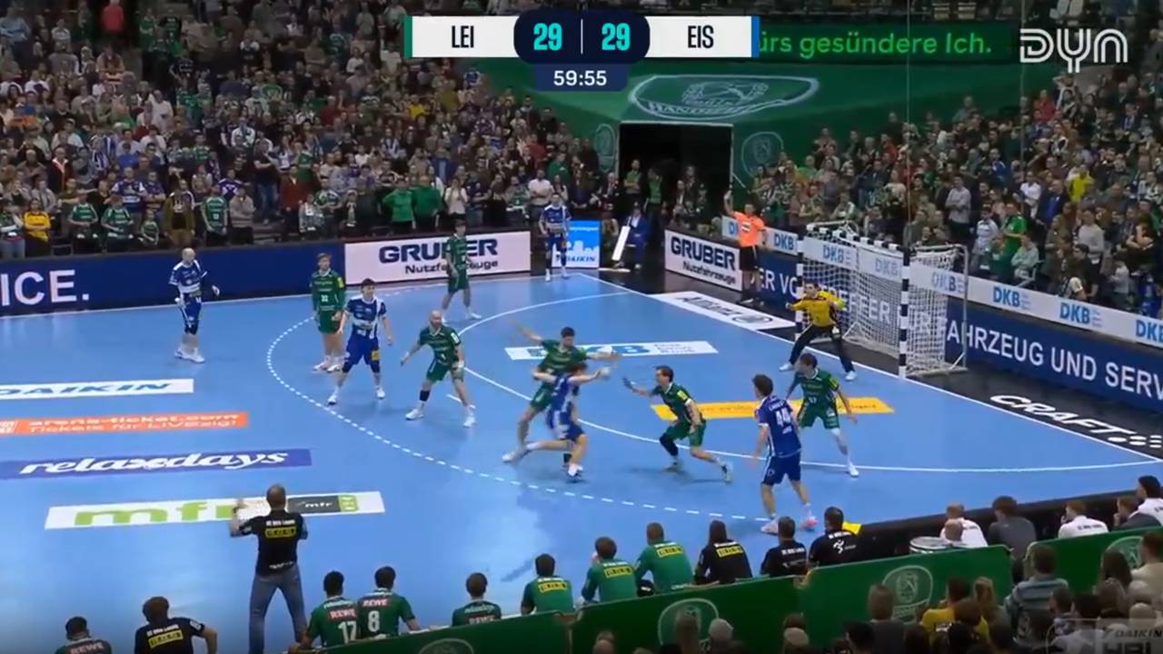 SC DHfK Leipzig - ThSV Eisenach | HBL-Highlights im Video