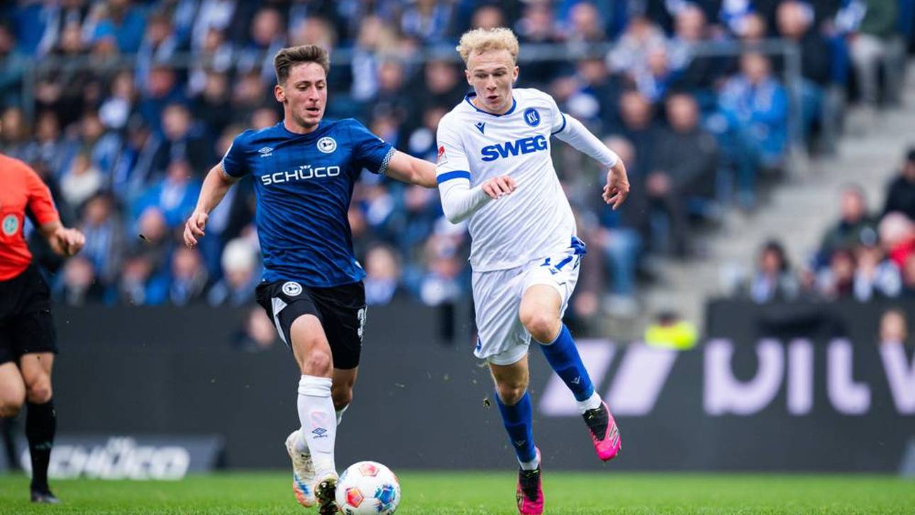 KSC gegen Bielefeld heute LIVE