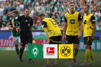 Werder Bremen und Borussia Dortmund haben sich am Samstag mit 0:0 getrennt. Viele Chancen gibt es nicht, einen Platzverweis dafür schon. In Überzahl fällt dem SVW aber nichts ein.