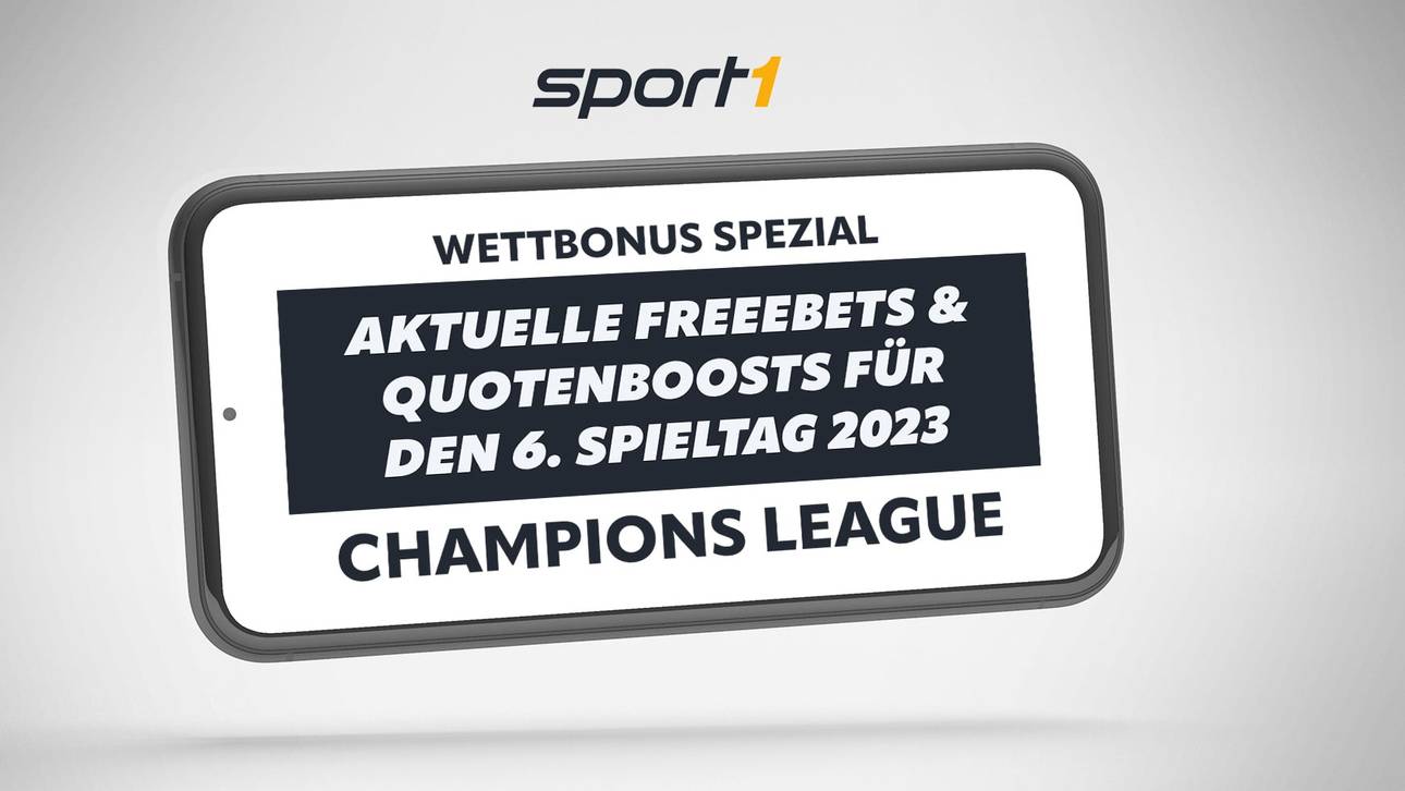 Champions League 6. Spieltag: Gratiswetten & Bonusangebote