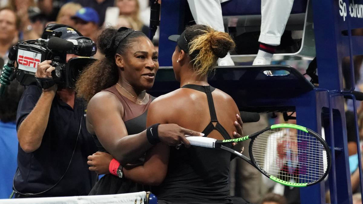 Nach dem Spiel zeigte Williams dann aber wieder, dass sie nicht umsonst zu den Größten ihres Sports gehört