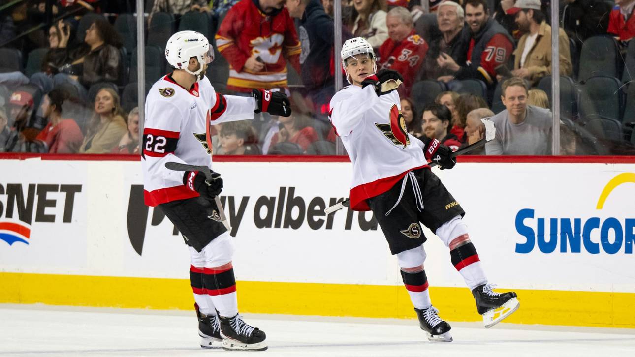 NHL: Stützle trifft bei Ottawa-Sieg