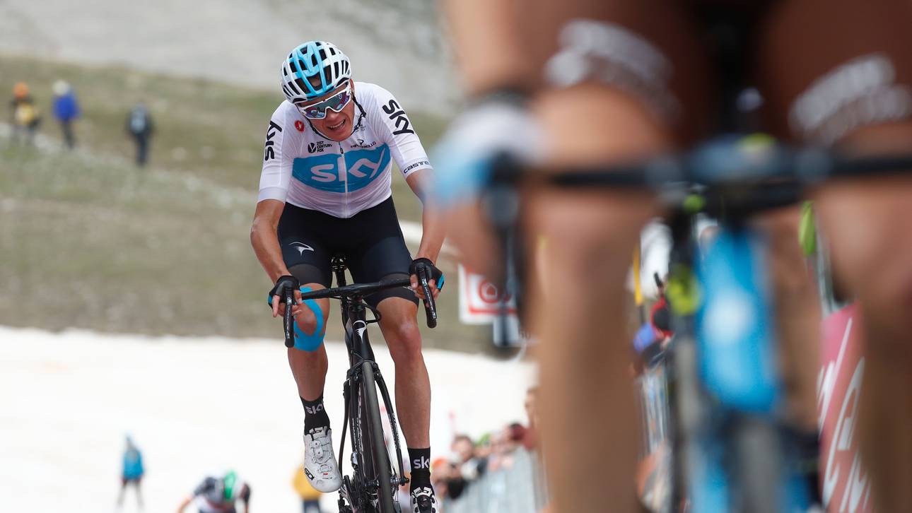 Froome bricht bei Giro erneut ein