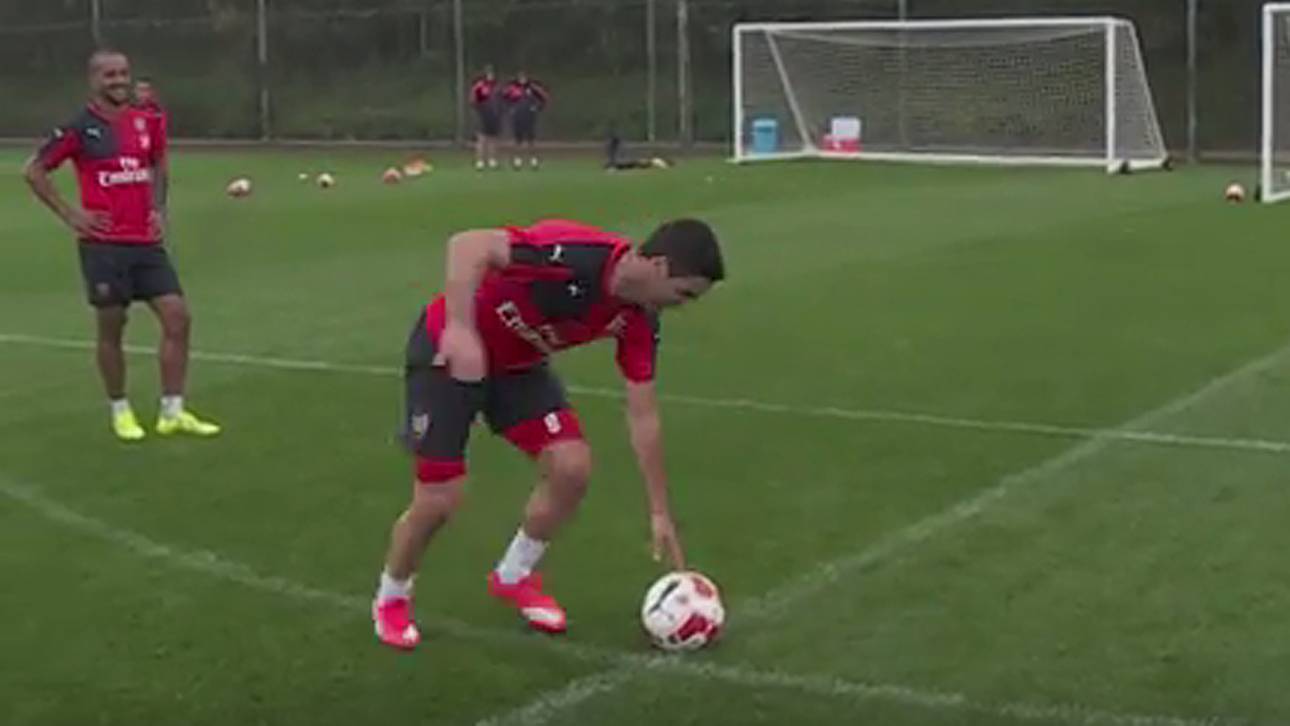 Arsenal-Stars wagen Dizzy-Challenge