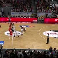Spiel Highlights zu Bamberg Baskets - Veolia Towers Hamburg 