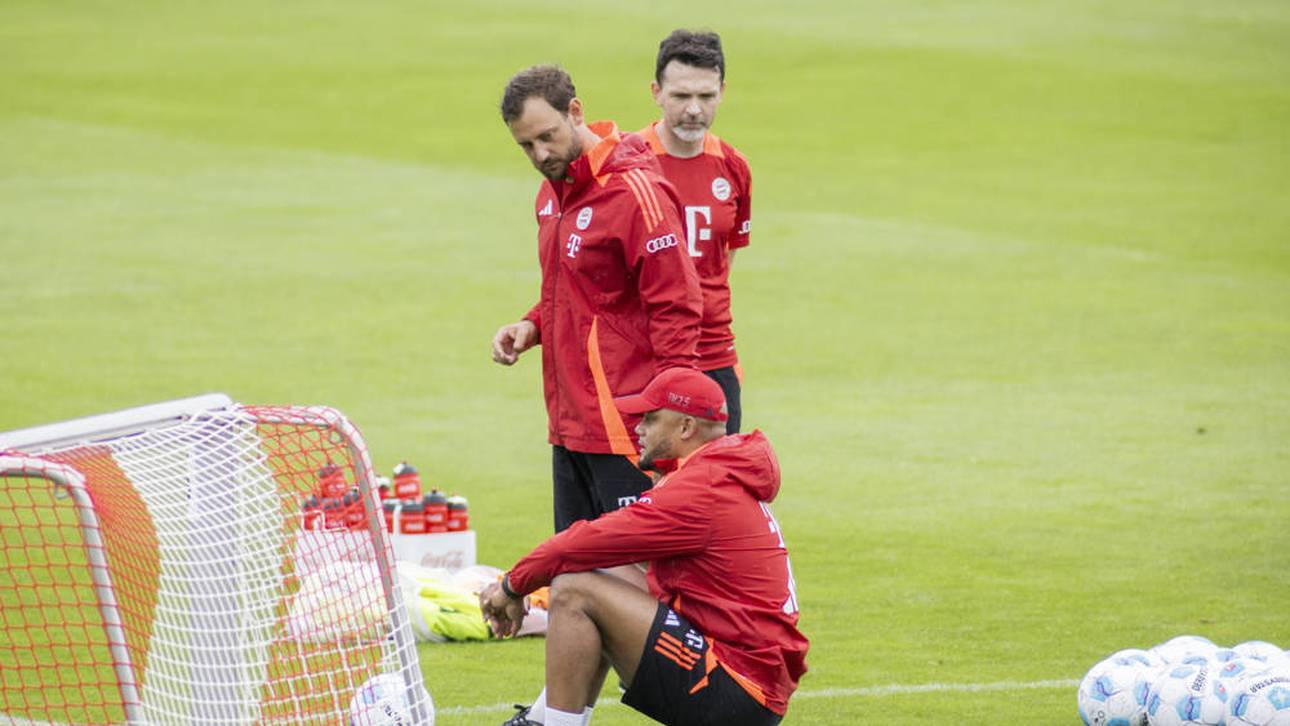 Kompany stellt sein Trainerteam vor