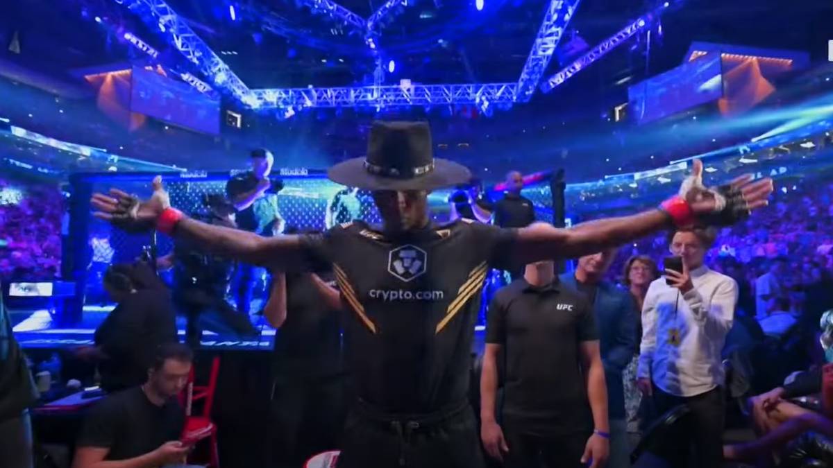 UFC-Star kopiert Undertaker-Einzug