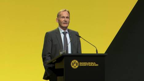 BVB-Geschäftsführer Hans-Joachim Watzke äußert sich kritisch auf der Jahreshauptversammlung gegenüber dem VAR. 