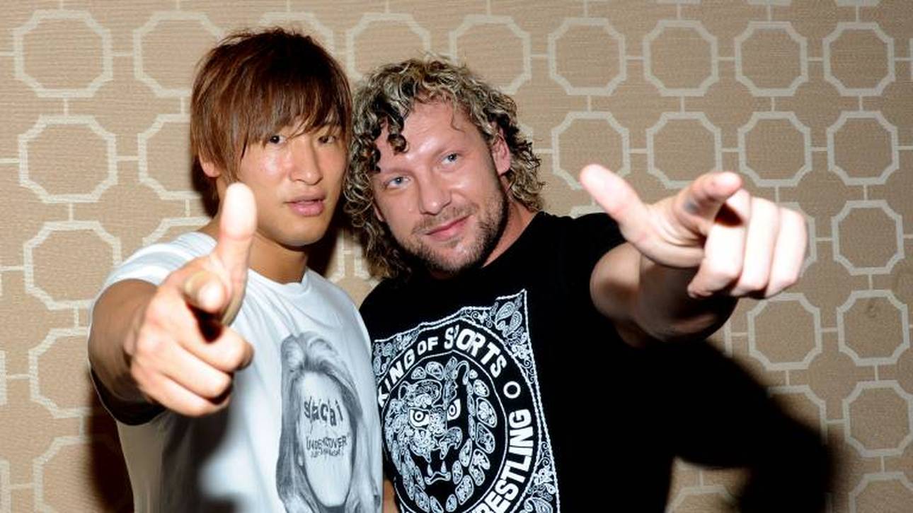 Langjährige Weggefährten: Kota Ibushi (l.) und Kenny Omega