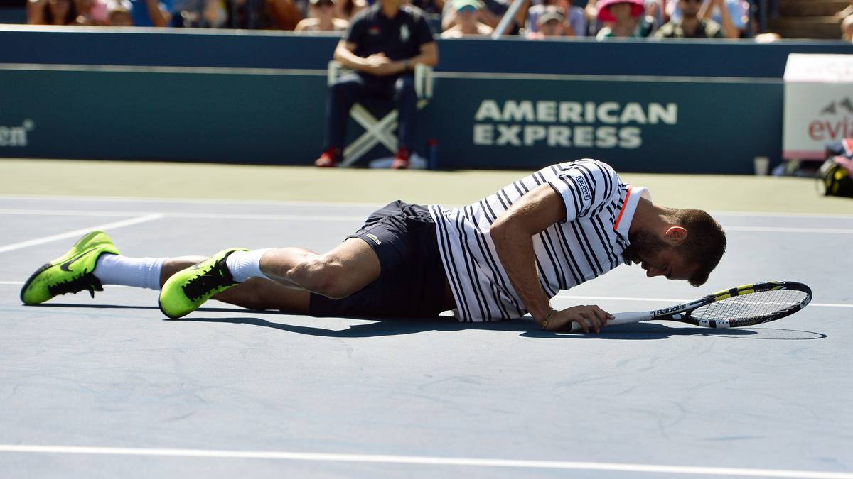 Paire hadert dagegen mit der Niederlage