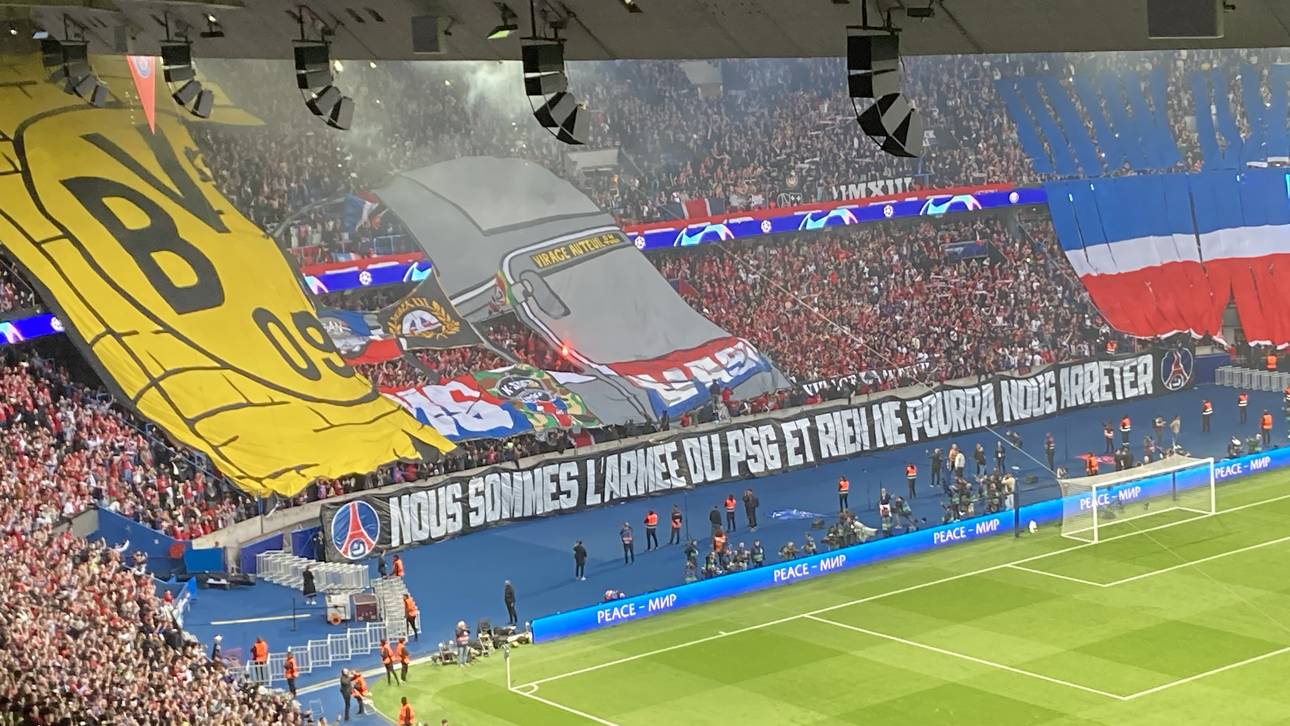 PSG-Choreo lässt BVB-Fans wüten