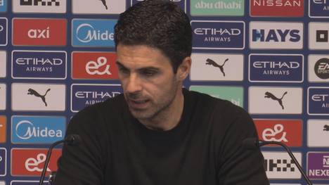 Ein bedienter Mikel Arteta analysiert die Niederlage gegen Manchester City und spricht über Arsenals Chancen im Rennen um die Meisterschaft. 