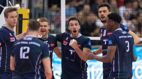 In Unterhaching wird weiter Volleyball-Bundesliga gespielt