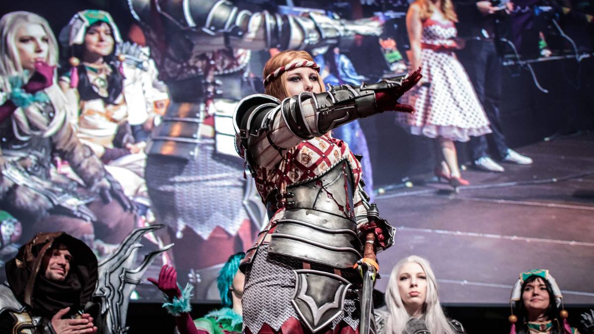 ...und die Kostüme wurden von den Fans mit Applaus belohnt.